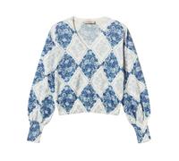 Twinset, ,Knitwear ,Donna ,Blu ,S Maglieria con Scollo a V