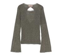 Twinset - Maglieria Girocollo - - Knitwear - Donna - Grigio - M