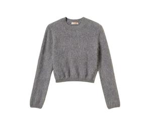 Twinset - Maglieria Girocollo - - Knitwear - Donna - Grigio - M