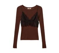 Twinset - Maglieria Girocollo - - Knitwear - Donna - Marrone - S