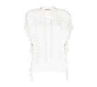 Twinset - Maglione a collo rotondo - -Knitwear -Donna -Bianco -M