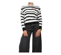 Twinset - Maglione Nero in Cotone e Cashmere - -Knitwear -Donna -Nero -M