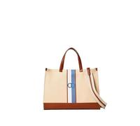Twinset Milano Borsa Shopper in Canvas con Oval T Art. 251TB7080