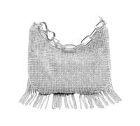 Twinset - Mini Croissant - - Bags - Donna - Grigio - ONE SIZE