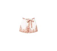 Twinset - Pantaloncini a Vita Alta - - Shorts - Donna - Bianco - S