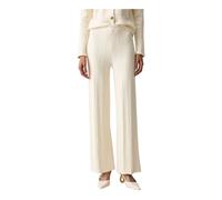 Twinset - Pantaloni a gamba larga - - Trousers - Donna - Beige - M