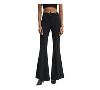 Twinset - Pantaloni a zampa in crêpe - - Trousers - Donna - Nero - L