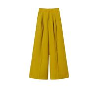 Twinset - Pantaloni a gamba larga - - Trousers - Donna - Verde - L