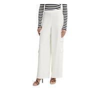 Twinset - Pantaloni Cargo a Vita Alta Gamba Larga - - Trousers - Donna - Beige - S