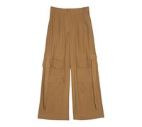 Twinset - Pantaloni cargo in crêpe de Chine - - Trousers - Donna - Blu - M