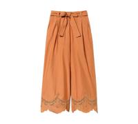 Twinset - Pantaloni Cropped - - Trousers - Donna - Marrone - M