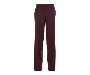 Twinset - Pantaloni Dritti a Vita Alta - - Trousers - Donna - Viola - L
