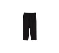 Twinset - Pantaloni Dritti in Popeline con Tasche Italiane - - Trousers - Donna - Nero - S