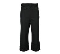 Twinset - Pantaloni in lino con cerniera alla caviglia - - Trousers - Donna - Nero - M