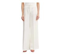 Twinset - Pantaloni Larghi in Misto Lino - - Trousers - Donna - Beige - S