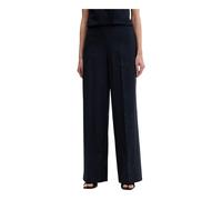 Twinset - Pantaloni Palazzo Ricamati - - Trousers - Donna - Blu - L