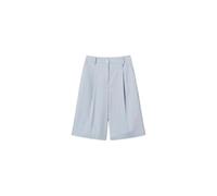 Twinset - Pinstripe Bermuda Shorts - - Shorts - Donna - Blu - XS