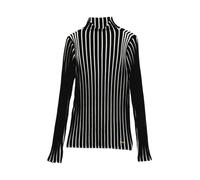 Twinset - Pullover a collo alto simulato - -Knitwear -Donna -Nero -S