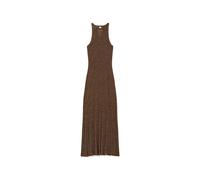 Twinset - Punched Chevron Knit Maxi Dress - - Dresses - Donna - Marrone - L