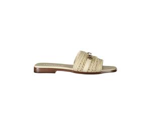 Twinset - Sandali all'Uncinetto con Applicazioni - - Shoes - Donna - Beige - 40 EU
