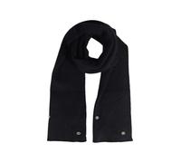 Twinset Sciarpa A Maglia Con Ricamo Placchetta Oval T Strass 242TA4141 Nero