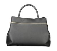 Twinset - Shopper Bag con Tasca e Chiusura a T Ovale - - Bags - Donna - Nero - ONE SIZE