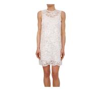 Twinset - Short Lace Dress with Sequins - - Dresses - Donna - Bianco - M