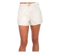 Twinset - Short Vita in Vita 100% Cotone - - Shorts - Donna - Bianco - W28