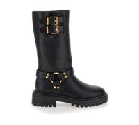 Twinset - Stivali da Motociclista Neri - - Shoes - Donna - Nero - 40 EU