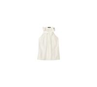 Twinset - Top in Voile con Volant - - Tops - Donna - Bianco - S