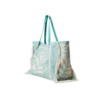 Twinset - Tote in canvas stampato - - Bags - Donna - Verde - ONE SIZE