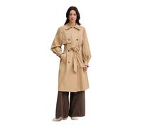 Twinset - Trench doppiopetto - - Coats - Donna - Marrone - M