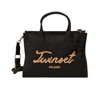 Twinset Accessori Donna Borse Borsa Nero Unica Tote, 2 Manici, Tracolla Regolabi