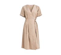 Twinset - V Dress - - Dresses - Donna - Beige - M