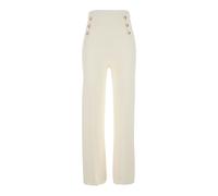 Twinset - Wide Pantaloni - - Trousers - Donna - Bianco - M