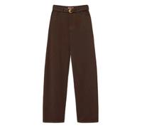 Twinset - Wide Pantaloni - - Trousers - Donna - Marrone - W25