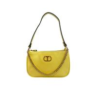 Twinset Yellow PU Women Shoulder Bag