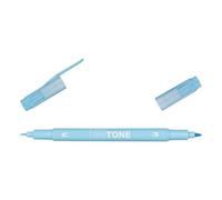 TWINTONE-73 - Pennarello a doppia punta. Colore Sky Blue.