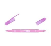 TWINTONE-79 - Pennarello a doppia punta. Colore rosa candy