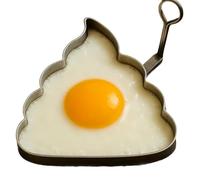 TWISAXC Anelli per uova in padella progettati per ottenere uova e frittate | forma perfetta, garantendo al contempo una cottura più uniforme in padella | Stampi speciali per pancake | Cottura