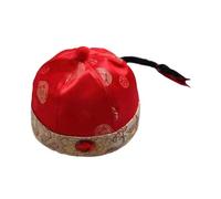 TWISAXC Classico cappello cinese adatto sia ai giovani adulti che , Stile A | progettato per distinguersi, accessorio per il trucco, cappello tradizionale da principe ereditario, berretto da padrone di
