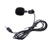 TWISAXC Microfono esterno cablato con clip resistente da 5 mm Mini Mike | pratica Adatto per PC portatile Comunicazione ad alte prestazioni Prestazioni elevate Installazione facile Universale