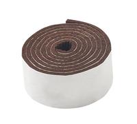 TWISAXC Protezioni per pavimenti antiscivolo per gambe di mobili, affidabili cuscinetti per gambe di sedie, soluzioni innovative per cuscinetti per sedie, protezioni per, marrone, 1 m