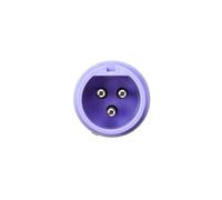 TWIST 073V Spina mobile 32A 3P 24V AC viola IP44