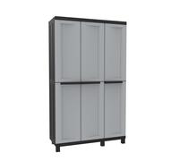 Twist Black 102a Armadio Multifunzione a 3 Ante Portascope con 2 Vani Separati
