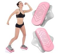 Twist Board, Noise- Waist Trainer Twisting Disc For Aerobic Exercise, Full Body Toning, Home Workout Balance Fitness Equipment, Perfect For Core And Waist Training, 10.79x10.79 In