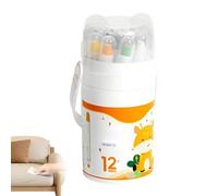 Twist Color Crayons, Washable Art Pencils, Quick Drying Crayons with Smudge Control, Safe Pigment Coloring Tools, Drawing Supplies with Twist Design, Kids Art Set for School Crafts