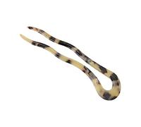 Twist Hair Stick Clip Acetato Grande Forcina a forma di U Tortoise Pin
