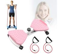 Twist Machine Exercise Waist Sculptor Twister, capacità 150 kg, Design Silenzioso in ABS/Acciaio al Carbonio, Funzionamento Silenzioso a 20 Db per Fitness a casa/Ufficio (Unisex)
