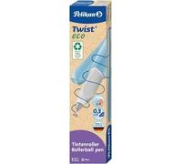 Pelikan Twist® eco Rollerball Pen for Right and Left Handed Users, Blue, Folding